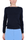 MAGLIA GIROCOLLO IN MISTO VISCOSA BLU