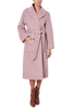 CAPPOTTO VESTAGLIA IN PANNO ROSA