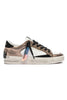 SNEAKER DONNA PELLE METALIZZATA ROSA