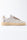 SNEAKERS UOMO IN PELLE CON LACCI A CONTRASTO PANNA