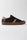 SNEAKERS DONNA IN CAMOSCIO CON DETTAGLI CONTRASTO MARRONE