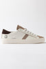 SNEAKERS UOMO IN PELLE E CAMOSCIO BIANCO