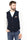 GILET UOMO MISTO LANA BLU