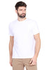 T-SHIRT MANICHE CORTE BIANCO