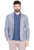 GIACCA UOMO ELEGANTE IN COTONE AZZURRO