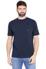 T-SHIRT MANICHE CORTE BLU SCURO