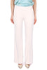 PANTALONE ELEGANTE A GAMBA LARGA PANNA