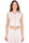 TOP CORTO GESSATO CON BOTTONI COMPLETO BIANCO