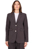 GIACCA BLAZER SARTORIALE MARRONE