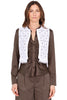 GILET CROCHET BIANCO