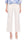 PANTALONE CROPPED A GAMBA DRITTA ELASTICIZZATO BEIGE