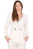 BLAZER DOPPIOPETTO CON LINEA SAGOMATA BEIGE