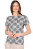 T-SHIRT FANTASIA GEOMETRICA VERDE