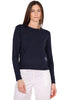 MAGLIA BASIC IN VISCOSA BLU