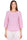 BLUSA CON RIGHE SOTTILI ROSA