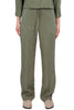 PANTALONE FLUIDO CON COULISSE VERDE