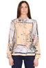 CAMICIA FLUIDA CON STAMPA FLOREALE MULTICOLOR