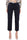 PANTALONE CROPPED IN COTONE STRETCH BLU