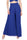 GONNA PANTALONE PLISSÈ ELEGANTE BLU
