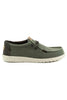 MOCASSINO SLIP-ON IN TESSUTO TECNICO ULTRA COMFORT VERDE