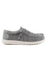 MOCASSINO SLIP-ON IN TESSUTO TECNICO ULTRA COMFORT GRIGIO