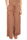 PANTALONE CARGO PALAZZO IN COTONE MARRONE
