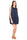 ABITO BALLOON IN COTONE BLU SCURO