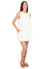ABITO BALLOON IN COTONE BIANCO
