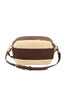 BORSA MINI TRACOLLA SHEARLING MARRONE