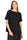 T-SHIRT IN COTONE STRETCH NERO