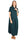 ABITO CHEMISIER LUNGO IN COTONE STRETCH VERDE