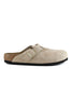 SANDALO DONNA MODELLO BOSTON IN SUEDE SABBIA