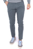 PANTALONE UOMO CHINO SLIM IN COTONE STRETCH GRIGIO