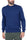 MAGLIA UOMO GIROCOLLO IN COTONE BLU
