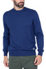 MAGLIA UOMO GIROCOLLO IN COTONE BLU