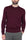 MAGLIA UOMO GIROCOLLO CON TOPPE PATCHWORK BORDEAUX