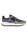 SNEAKER UOMO IN PELLE SCAMOSCIATA E TESSUTO GRIGIO SCURO