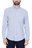 CAMICIA OXFORD UOMO REGULAR FIT AZZURRO