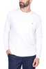 MAGLIA UOMO GIROCOLLO IN COTONE BIANCO