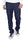 PANTALONE UOMO SARTORIALE DENIM ELEGANTE BLU