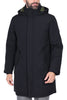 PARKA UOMO IMBOTTITO CON CAPPUCCIO NERO