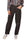 PANTALONE EFFETTO PELLE MARRONE