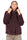 GIACCA TEDDY 2 IN 1 CON INTERNO IN PIUMINO BORDEAUX