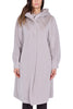 CAPPOTTO ECOPELLICCIA CON CAPPUCCIO BEIGE