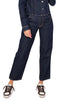 JEANS DENIM GAMBA DRITTA BLU