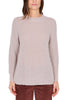 MAGLIONE GIROCOLLO MISTO MOHAIR BEIGE