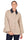 GIACCA CON COLLO A CONTRASTO BEIGE