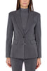 BLAZER DONNA SARTORIALE MONOPETTO GRIGIO