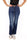 JEANS A GAMBA DRITTA BLU