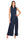 TUTA ELEGANTE SMANICATA MADE IN ITALY BLU
